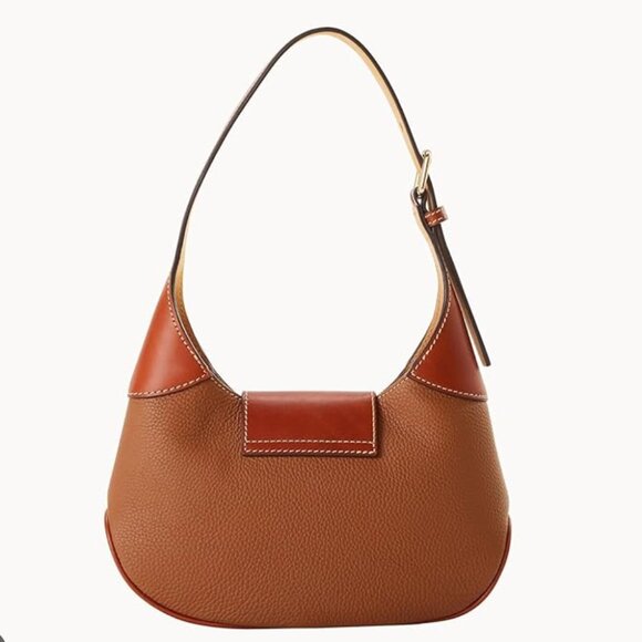 Dooney & Bourke Pebble Turnlock Hobo 26 Caramel ๐ Sold out at Dooney & Bourke - Picture 4 of 14